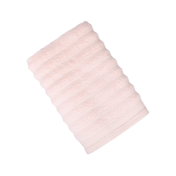 Jogo Toalhas Aura Rosa e Bege 4 Pecas