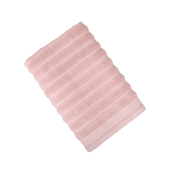 Jogo Toalhas Aura Rosa e Bege 4 Pecas